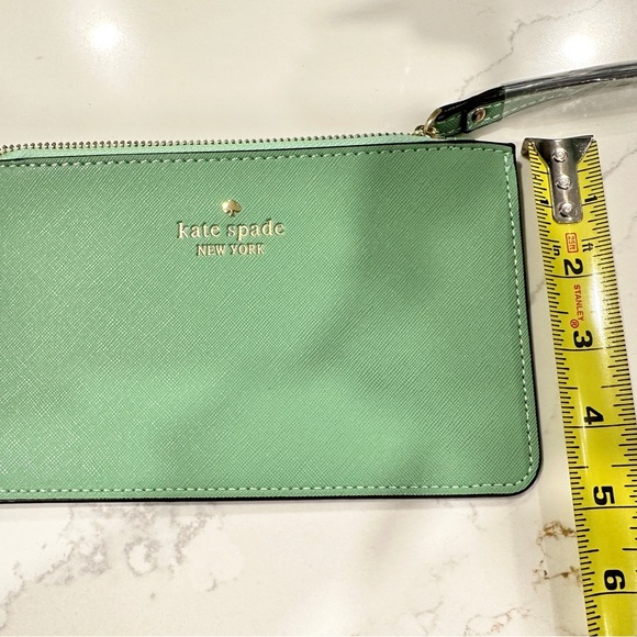 Kate Spade Light Green Clutch - NWT - Picture 6 of 8